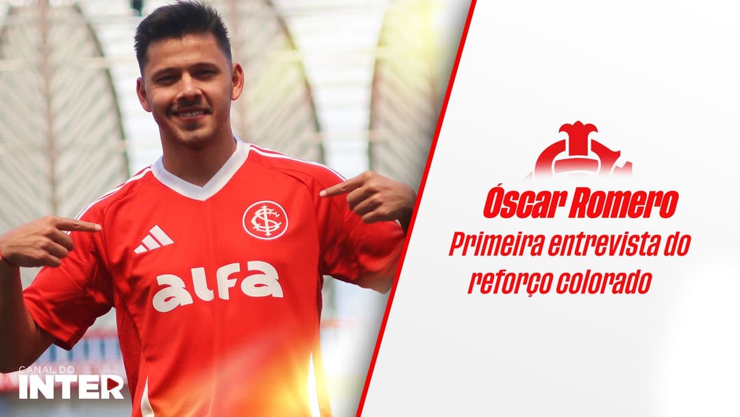 Óscar Romero projeta: "espero desfrutar dessa grande torcida"