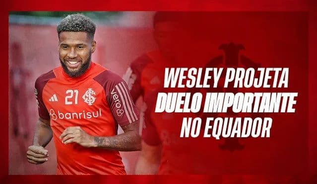 "A gente está focado em todos os campeonatos!" Wesley projeta visita ao Delfín-EQU