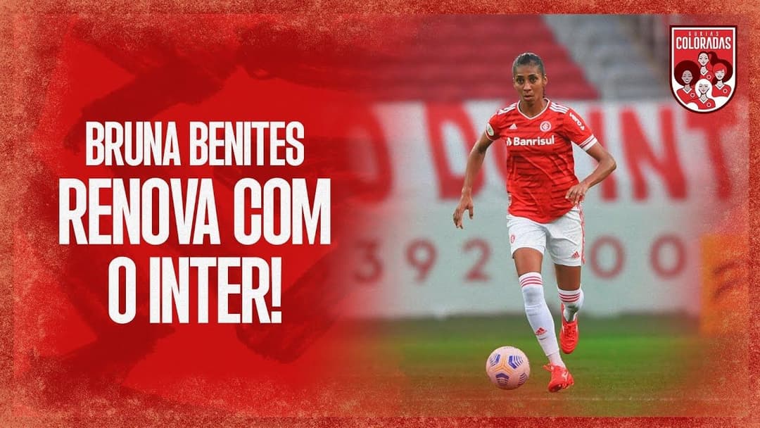 Bruna Benites renova com o Inter até 2025