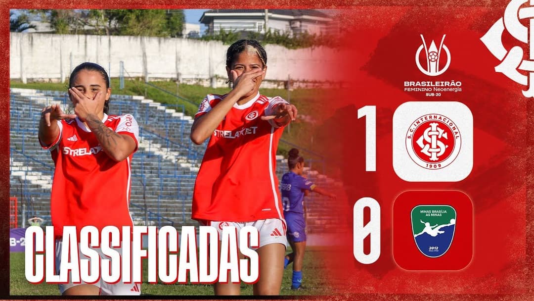 Bastidores | Gurias Coloradas 1 x 0 Minas Brasília | Quartas de Final | Brasileirão Feminino Sub-20