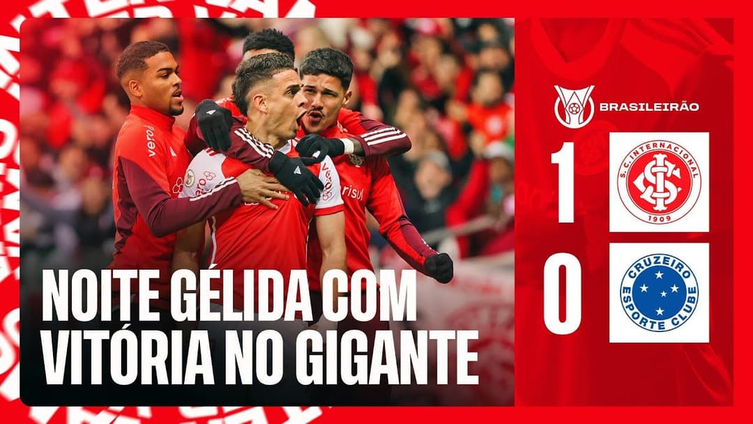 Bastidores | Internacional 1 x 0 Cruzeiro | Campeonato Brasileiro