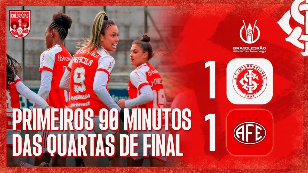 Bastidores | Gurias Coloradas 1 x 1 Ferroviária | Quartas de final - Brasileirão feminino A1