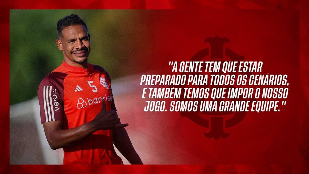 Fernando projeta estreia do Inter na CONMEBOL Sul-Americana