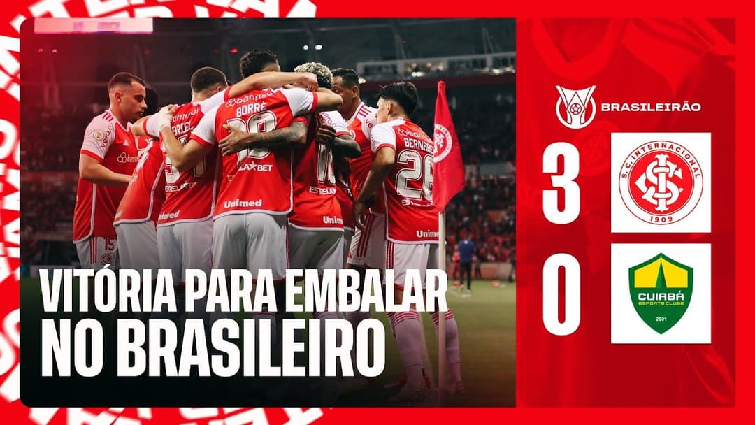 Bastidores | Internacional 3 x 0 Cuiabá | Campeonato Brasileiro 2024
